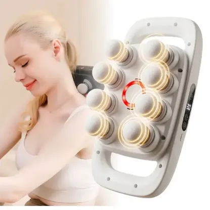 Powermaster PM-29678 Multi-Foksiyonel 8 Başlıklı Profesyonel Selülit Giderici ve Derin Doku Masaj Aleti resmi