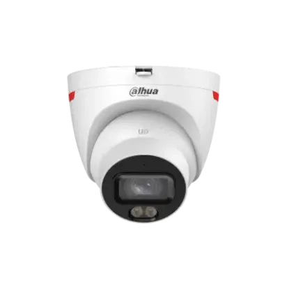 DAHUA IPC-HDW2449T-S-LED-0280B-PRO 4MP 2.8MM SESLİ FULL COLOR IP DOME KAMERA resmi