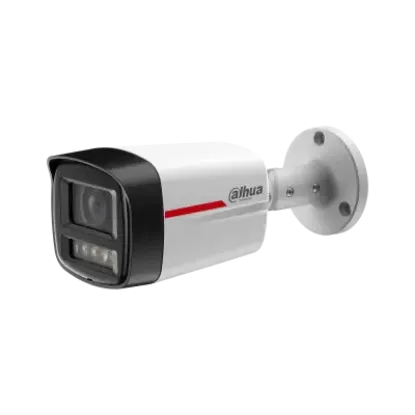 DAHUA IPC-HFW2449TL-S-LED-0208B-PRO 4MP 2.8MM FULLCOLOR SESLI IP BULLET KAMERA resmi