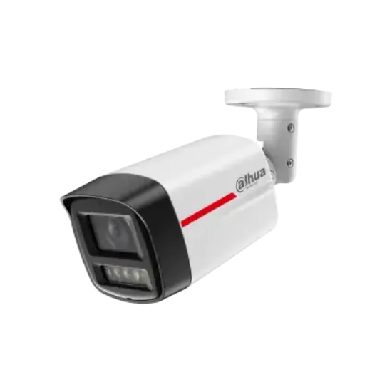 DAHUA IPC-HFW2449TL-S-LED-0208B-PRO 4MP 2.8MM FULLCOLOR SESLI IP BULLET KAMERA resmi