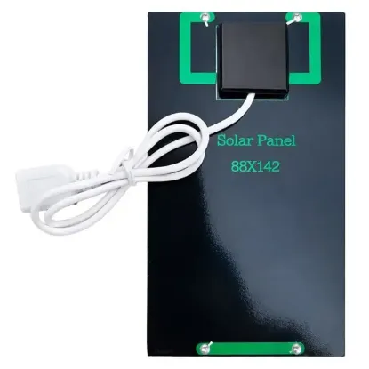 PowerMaster PM-24920 USB Çıkışlı 5 Watt Solar Güneş Paneli resmi