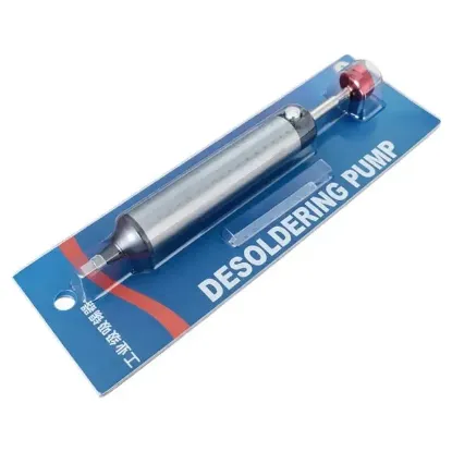 Powermaster PM-29721 Profesyonel Alüminyum Gövdeli Lehim Emme Pompası 160mm Yüksek Vakum Gücü resmi