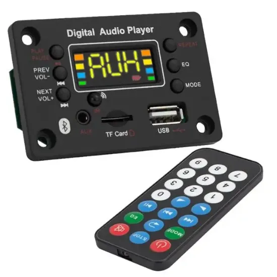 Magicvoice USB-SD-Bluetooth-Aux Kumandalı Oto Teyp Çevirici MV-016B resmi