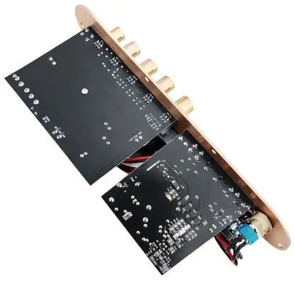 Magicvoice D90 2.1 Kanal 200W Profesyonel Amfi Kartı Bluetooth USB RCA Subwoofer Kontrollü resmi