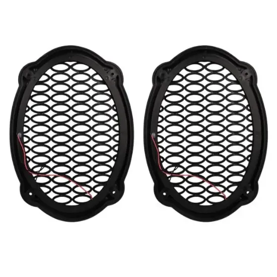 Poke PK-5052 Oval Hoparlör Kapağı Turuncu LED Sabit (2'li Paket) resmi