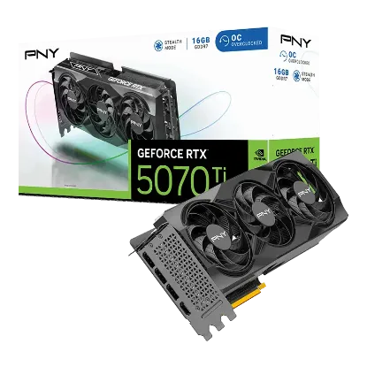 PNY RTX 5070 Ti OC 16GB GDDR7 256Bit (VCG5070T16TFXPB1-O) Ekran Kartı resmi