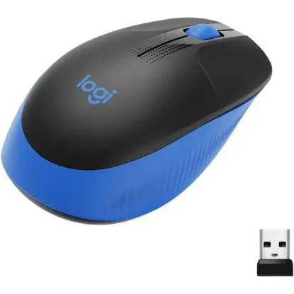 LOGITECH M191 KABLOSUZ MOUSE MAVİ 910-005909 resmi