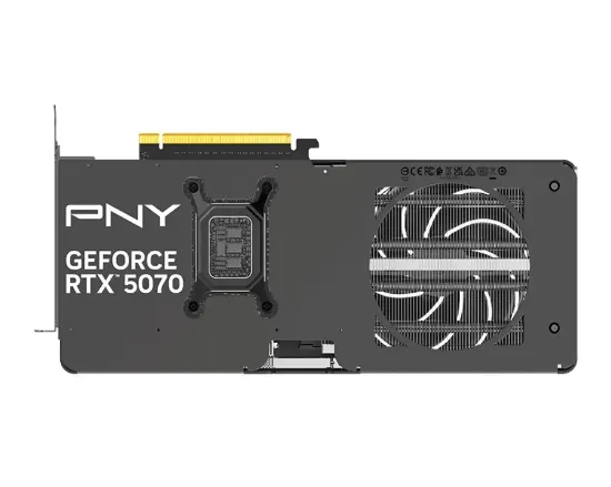 PNY GeForce RTX 5070 OC 12GB Dual-Fan Slim GDDR7 192Bit (VCG507012DFSXPB1-O) resmi