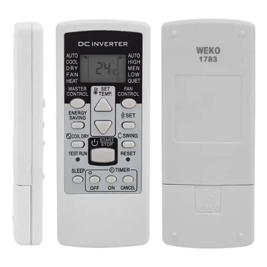 Fujitsu General GSA35LKC-AR-RCE1C-AR-RCC2J Klima Kumandası resmi