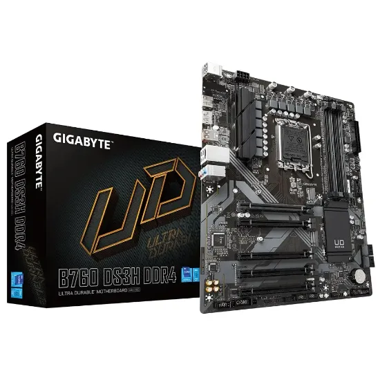 GIGABYTE B760 DS3H DDR4 DP HDMI ATX 1700P resmi