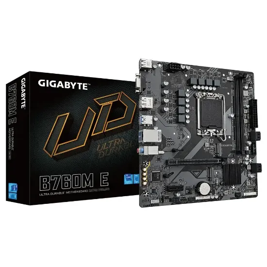 GIGABYTE B760M-E DDR5 HDMI VGA DP USB 1700P resmi