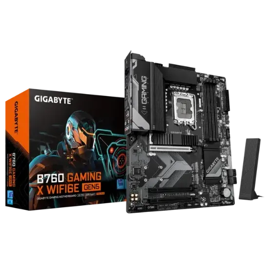 GIGABYTE B760 GAMING X WIFI6E GEN5 B760 SOKET 1700 resmi