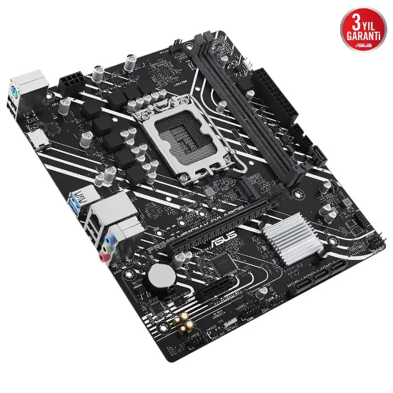 ASUS PRIME H610M-K D4 ARGB DDR4 3200MHZ MATX resmi