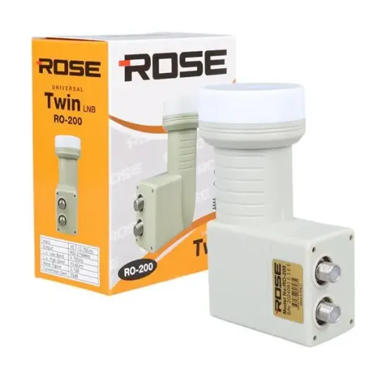Rose RO-200 Universal Twin Çiftli Lnb 0.1db resmi