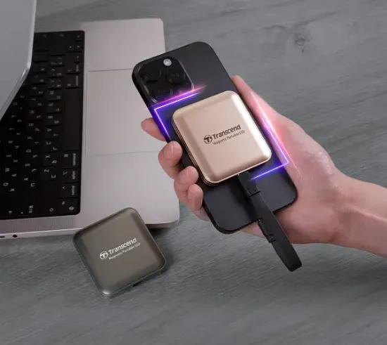 Transcend ESD420 Portable 1TB MagSafe Bej SSD (TS1TESD420G) resmi