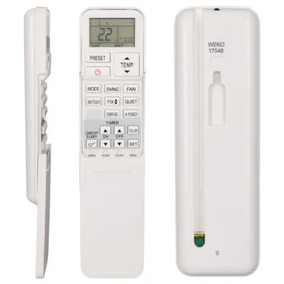 Toshiba RAS-B10N3KV2-E / RC-WH-TA14NE Sürgülü Klima Kumandası resmi