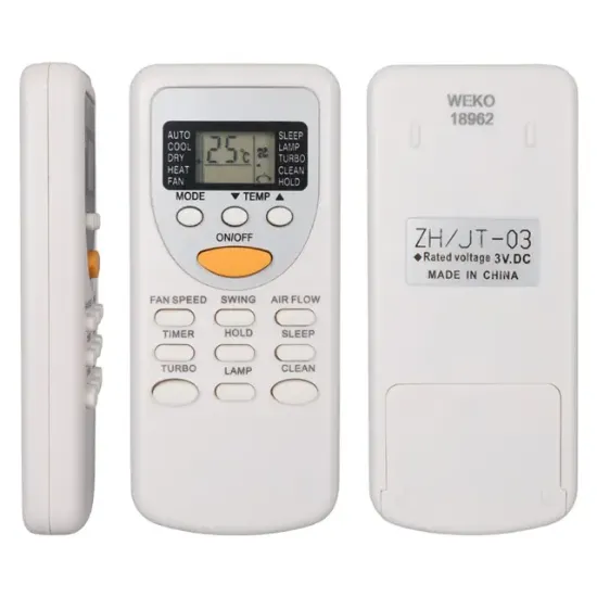 Beko BKF 090 / 091 - Demirdöküm ZH/JT01-JT-03 Aura Klima Kumandası resmi