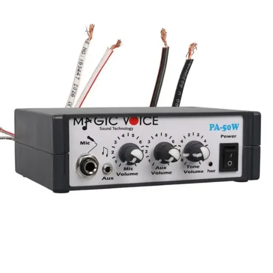 12 Volt 40 Watt Mini Metal Kasa Pazarcı Anfisi resmi