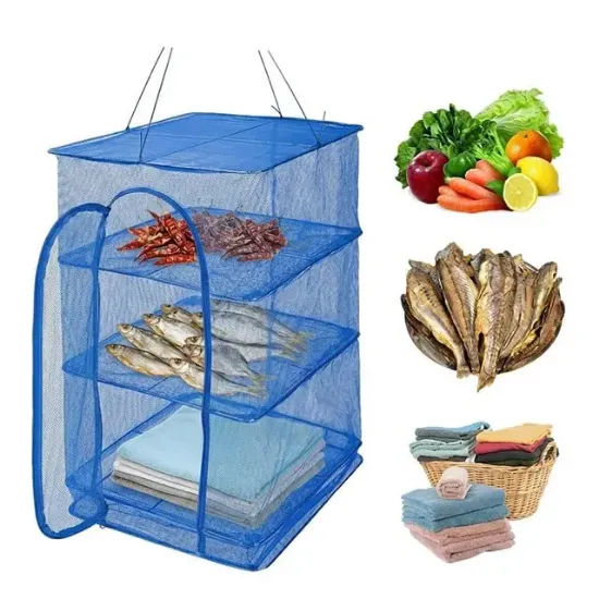 Sunup SN-29685 Sinek Geçirmez Sebze Meyve Ve Balık Kurutma Filesi resmi