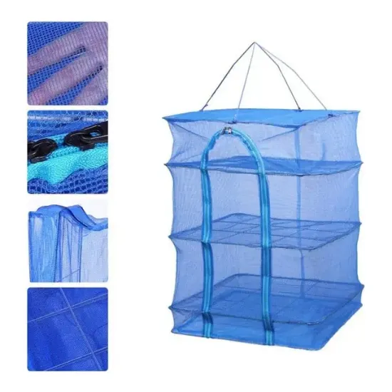 Sunup SN-29685 Sinek Geçirmez Sebze Meyve Ve Balık Kurutma Filesi resmi