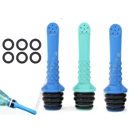 Sunup SN-37729 Pratik 21-25Mm Seyahat-Kamp Tipi 3'lü Tuvalet Temizlenme Taharet Nozzle         resmi