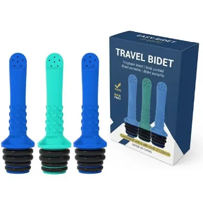 Sunup SN-37729 Pratik 21-25Mm Seyahat-Kamp Tipi 3'lü Tuvalet Temizlenme Taharet Nozzle         resmi