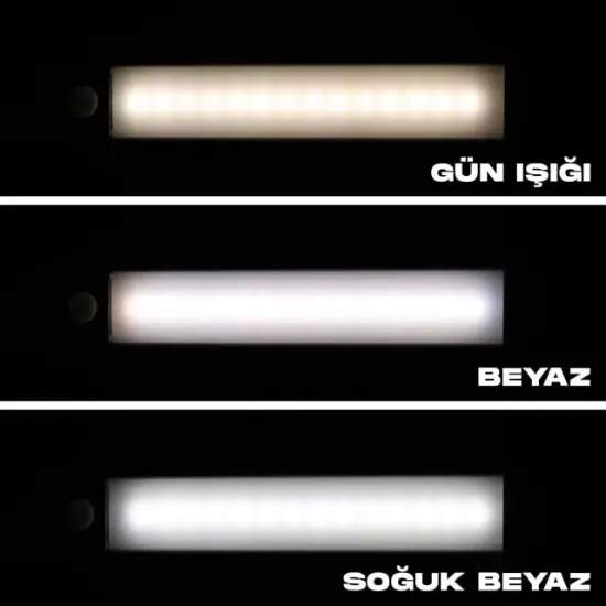 Powermaster SD-333 USB'li Hareket Sensörlü 23 Cm Ledli Lamba resmi