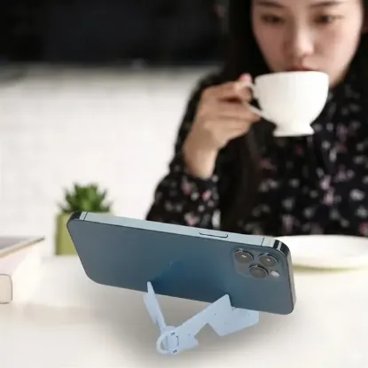 Powermaster PM-29132 Taşınabilir Mini Katlanır Telefon Tutucu Stand resmi