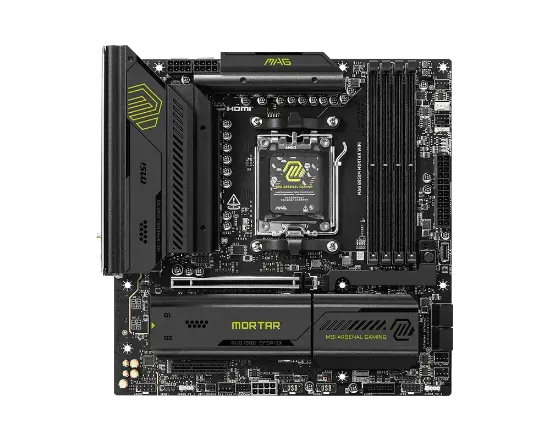 MSI MAG B850M MORTAR WIFI AM5 ANAKART resmi