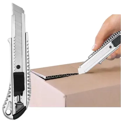 Powermaster PM-20902 18 mm X 0.5 mm Alüminyum Gövde Metal Maket Bıçağı resmi