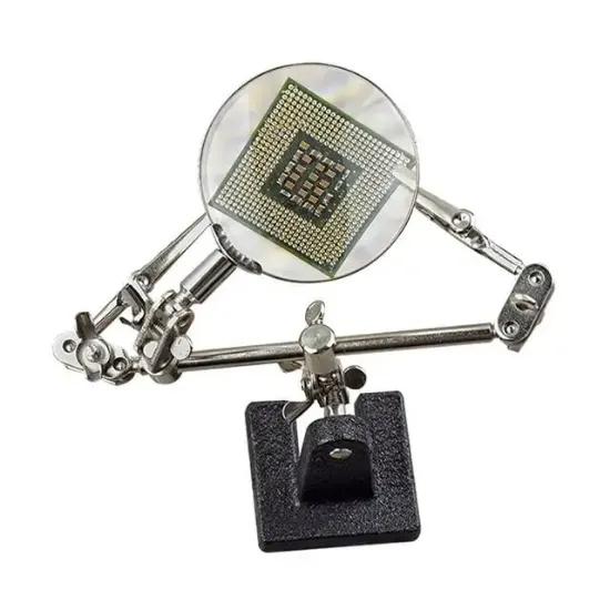 Powermaster Mercekli Üçüncü El Büyüteç Stand resmi