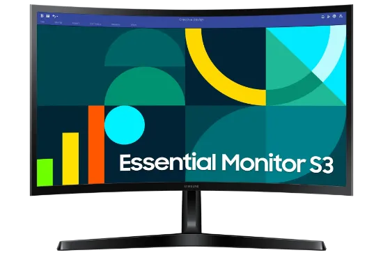 24 SAMSUNG LS24D366GAUXUF 4MS 100HZ CURVED resmi