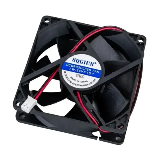 PowerMaster IC-216A Fırçasız DC Fan 80X80X25mm 24 Volt 3Pin resmi