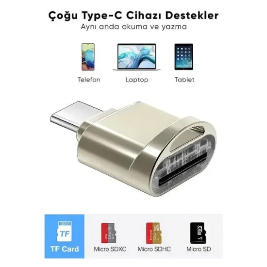 PowerMaster PM-26612 TYPE-C Kart Okuyucu resmi