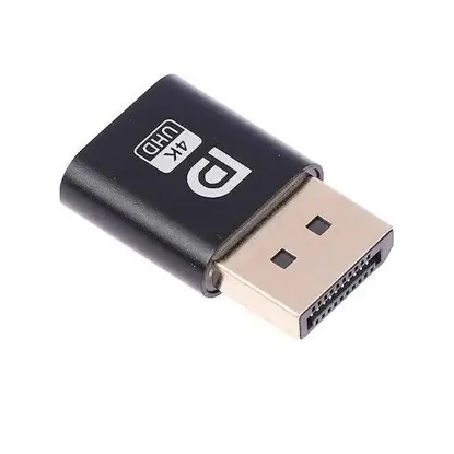 Powermaster PM-29415 Displayport 4K Uhd Dummy Plug Sanal Monitör Ekran Kartı Emülatörü            resmi