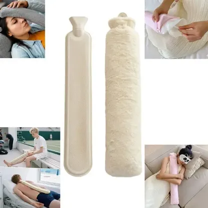 Sunup SN-29910 Peluş Kılıflı Yumuşak Dokulu Uzun 76 Cm 2500 Ml Kapasiteli Sıcak Su Torbası resmi