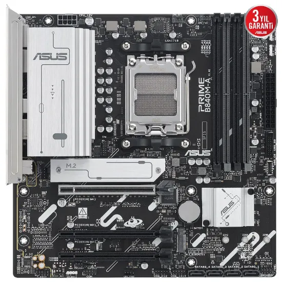ASUS PRIME B840M-A-CSM AMD  mATX ANAKART resmi