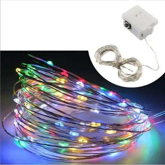 Powermaster PM-29156 Pilli 4.5 Volt 3 Metre Rgb Dekoratif Peri Led resmi