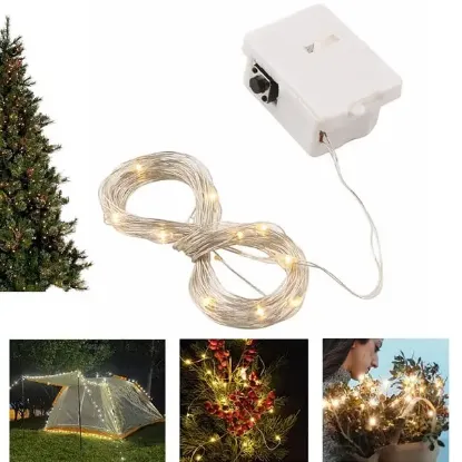 Powermaster PM-29155 Pilli 4.5 Volt 3 Metre Gün Işığı Dekoratif Peri Led resmi