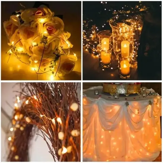 Powermaster PM-29155 Pilli 4.5 Volt 3 Metre Gün Işığı Dekoratif Peri Led resmi