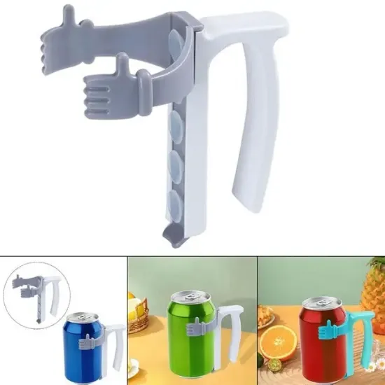 Sunup SN-29912 Kaymaz Saplı El Tasarım Kutu İçecek Tutucu resmi