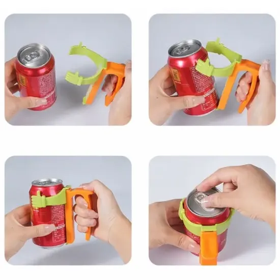 Sunup SN-29912 Kaymaz Saplı El Tasarım Kutu İçecek Tutucu resmi