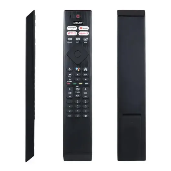 Huayu Philips PH-V11 Ambilight-Netflix-Prime Video-Youtube-Rakuten Tv Tuşlu Ses Komutlu Led Tv Kumanda resmi