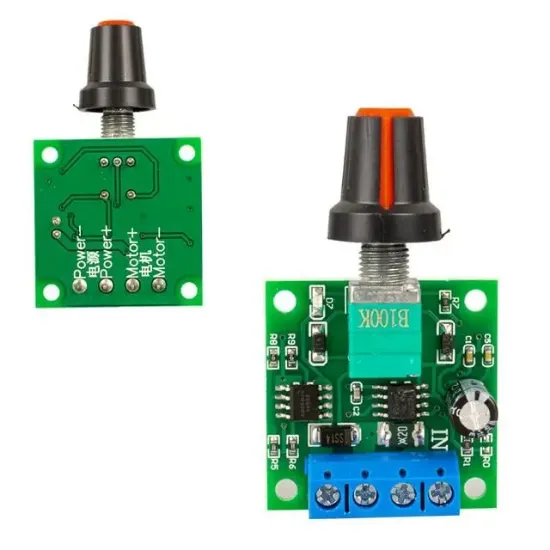 Weko CA-102A PWM DC Motor Yönetici 1.8 - 15 Volt 2 Amper Led Dimmer Hız Düzenleyici Modül resmi