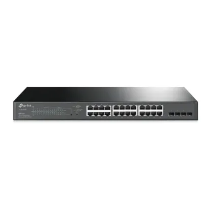 TP-LINK OMADA TL-SG2428P JETSTREAM 28PORT 10/100/1000 YÖNETİLEBİLİR POE SWITCH resmi