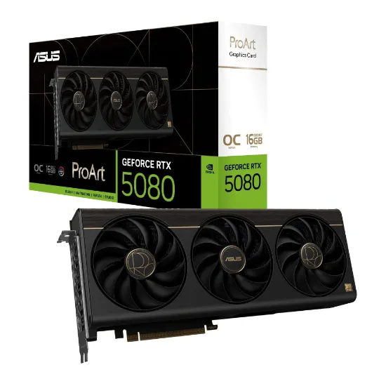 ASUS PROART-RTX5080-O16G GeForce RTX 5080 256BIT resmi