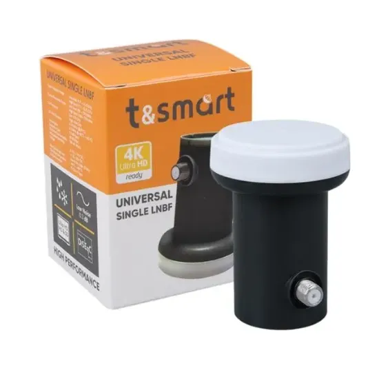 T&Smart 0.3dB Ultra HD 4K Universal Tekli Lnb resmi