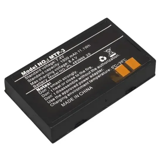 Powermaster PM-27610 7.4 Volt 1500mAh Li-iOn 2S Batarya  resmi