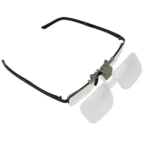 Powermaster PM-37782 Gözlük Üzeri Takılabilir Klipsli 2x Gözlük Tip Büyüteç resmi