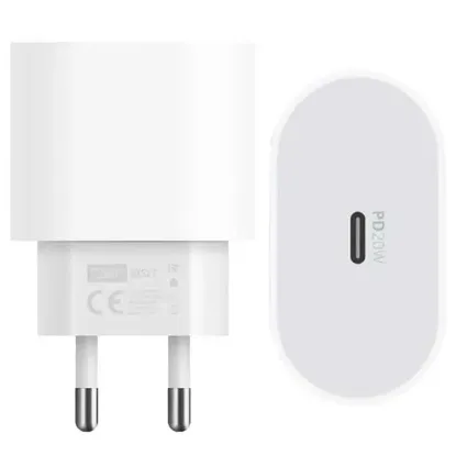 Powerway RXS27 20W Type-C Şarj Adaptörü - Kablo Seti (Apple 15 Pro-Pro Max Uyumlu) resmi